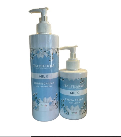 Set Bagnoschiuma e Crema Corpo al Milk