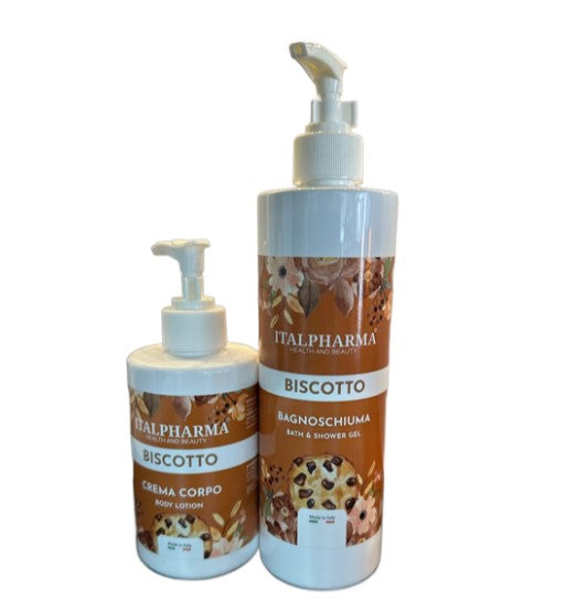 Set Bagnoschiuma e Crema Corpo Biscotto
