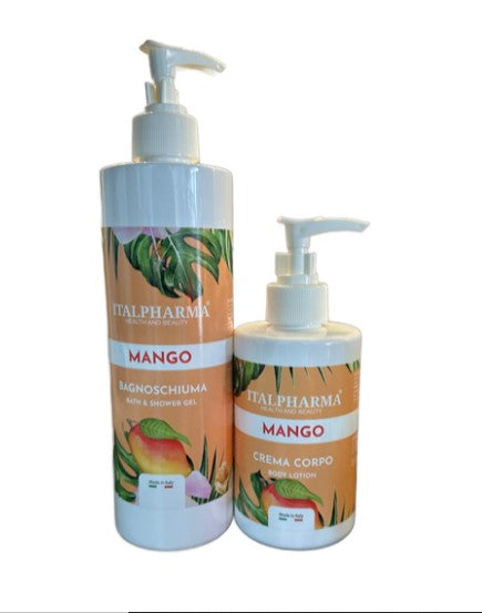 Set Bagnoschiuma e Crema Corpo al Mango