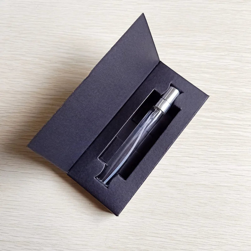 50 pezzi/lotto – Bottiglie per profumo da 10 ml con scatole in carta, flaconi spray atomizzatori vuoti in vetro per profumo